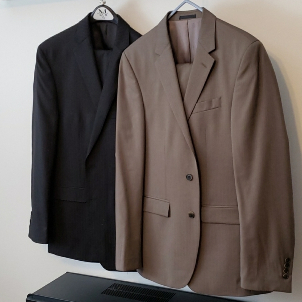 Calvin Klein Bundle of 2 NEW Suits